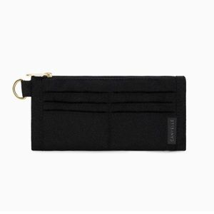 Black Canvelle Slim Wallet
